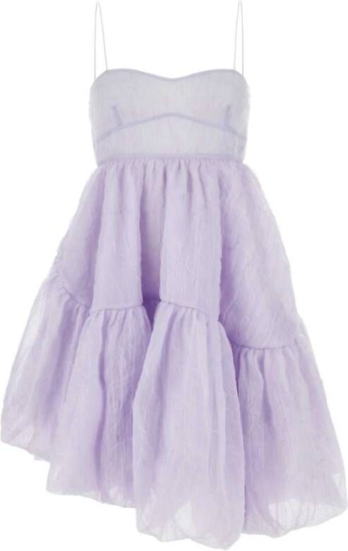 Cecilie Bahnsen Summer Dresses Purple Dames