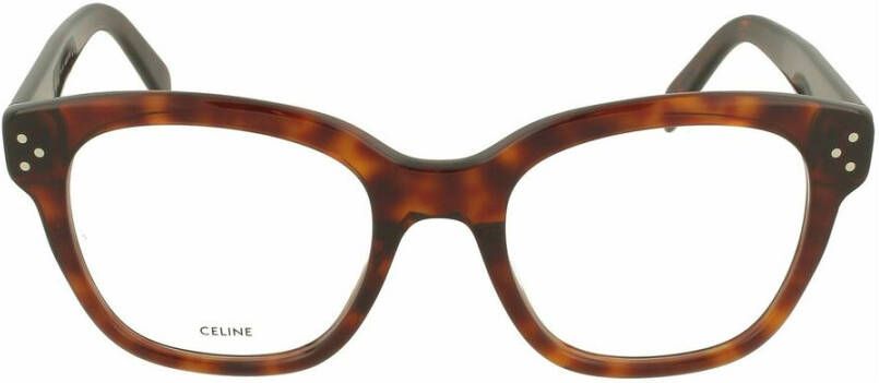 Celine Bruin Havana Optisch Montuur veelzijdig en stijlvol Brown Dames