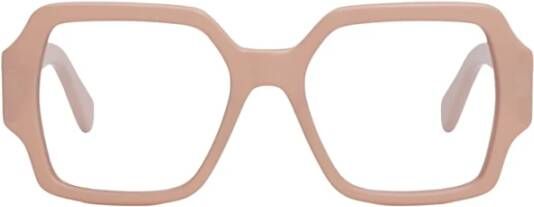 Celine Optische monturen in Nude Neutrals Ss23 collectie Roze Dames