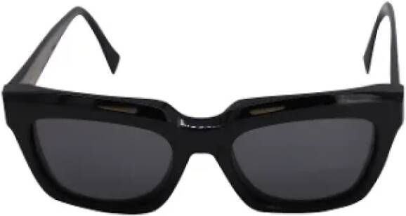 Celine Vintage Pre-owned Acetate sunglasses Zwart Dames