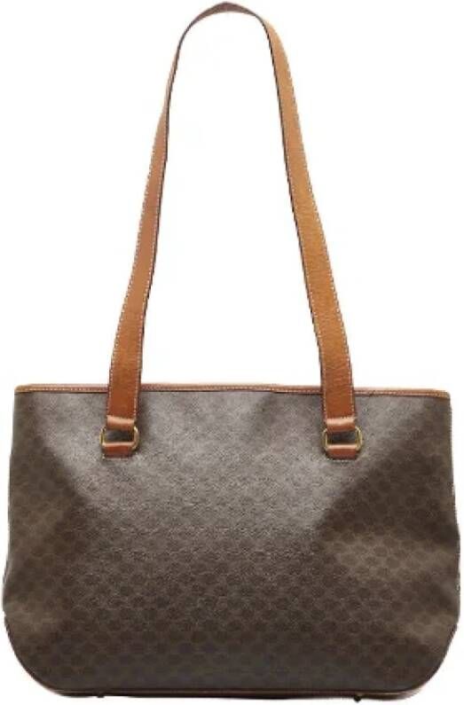 Celine Vintage Pre-owned Canvas celine-bags Brown Dames