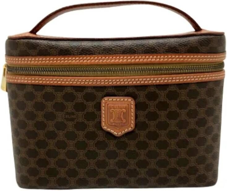 Celine Vintage Pre-owned Canvas celine-bags Bruin Dames