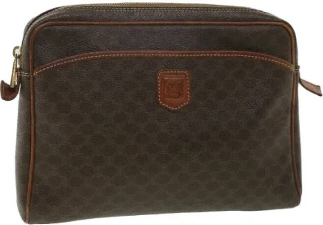 Celine Vintage Pre-owned Canvas celine-bags Bruin Dames