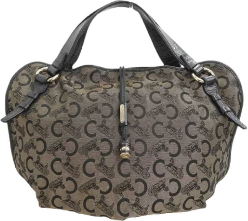 Celine Vintage Pre-owned Canvas celine-bags Bruin Dames