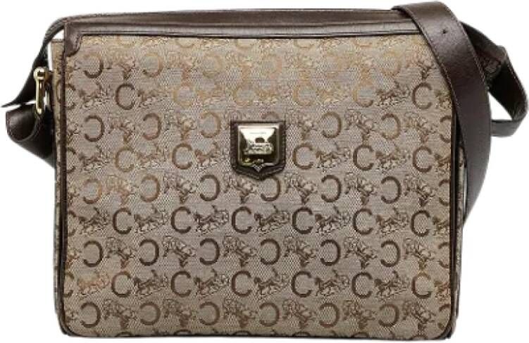 Celine Vintage Pre-owned Canvas celine-bags Bruin Dames