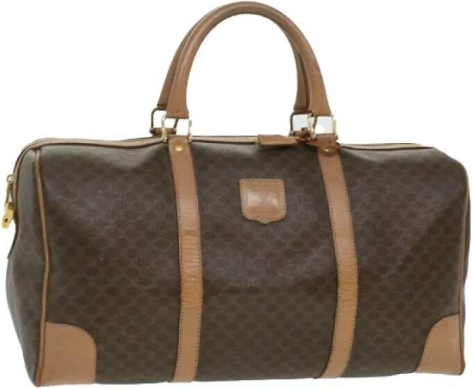 Celine Vintage Pre-owned Canvas celine-bags Bruin Dames