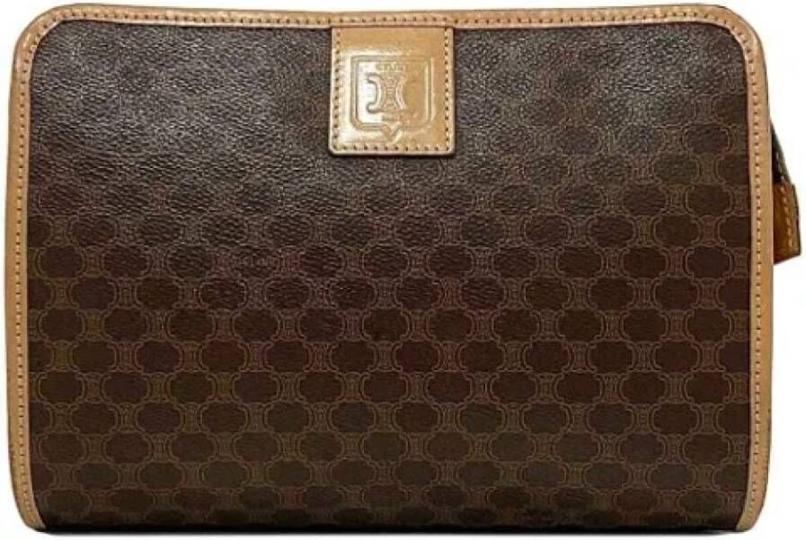 Celine Vintage Pre-owned Canvas celine-bags Bruin Dames