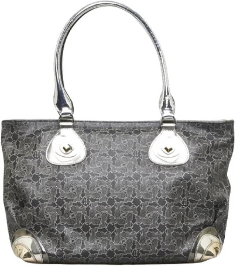 Celine Vintage Pre-owned Canvas celine-bags Grijs Dames