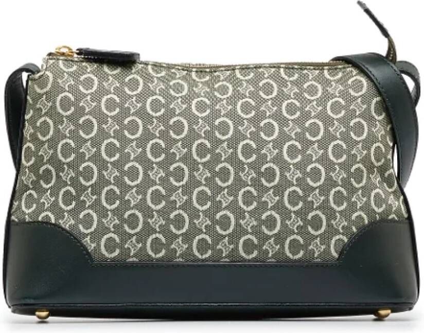 Celine Vintage Pre-owned Canvas celine-bags Grijs Dames