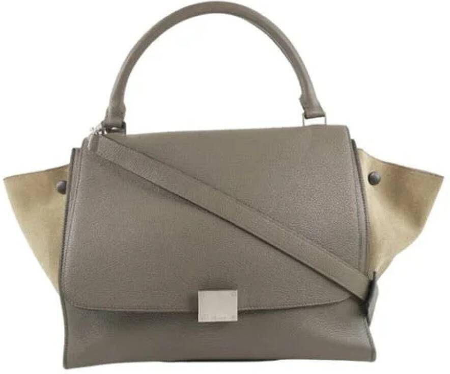 Celine Vintage Pre-owned Canvas celine-bags Grijs Dames