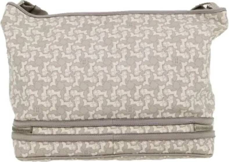 Celine Vintage Pre-owned Canvas celine-bags Grijs Dames