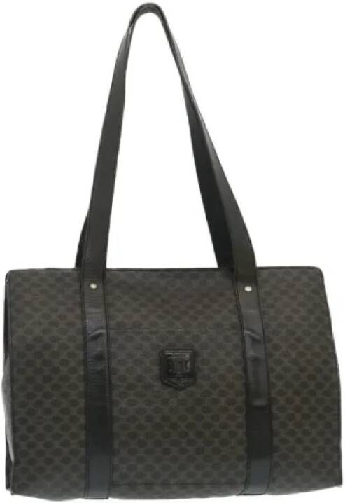Celine Vintage Pre-owned Canvas celine-bags Zwart Dames