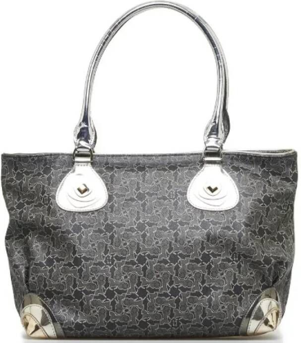 Celine Vintage Pre-owned Canvas totes Zwart Dames