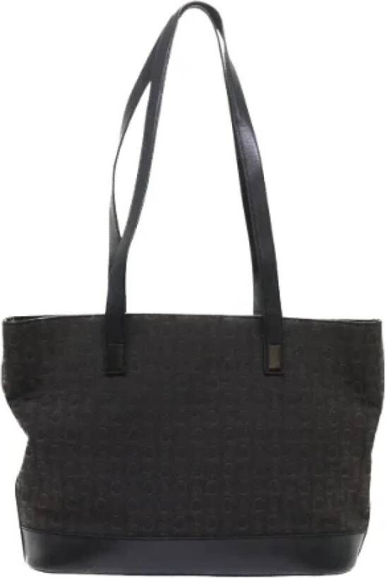 Celine Vintage Pre-owned Canvas totes Zwart Dames