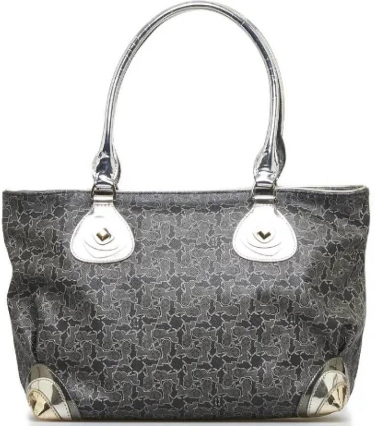Celine Vintage Pre-owned Canvas totes Zwart Dames