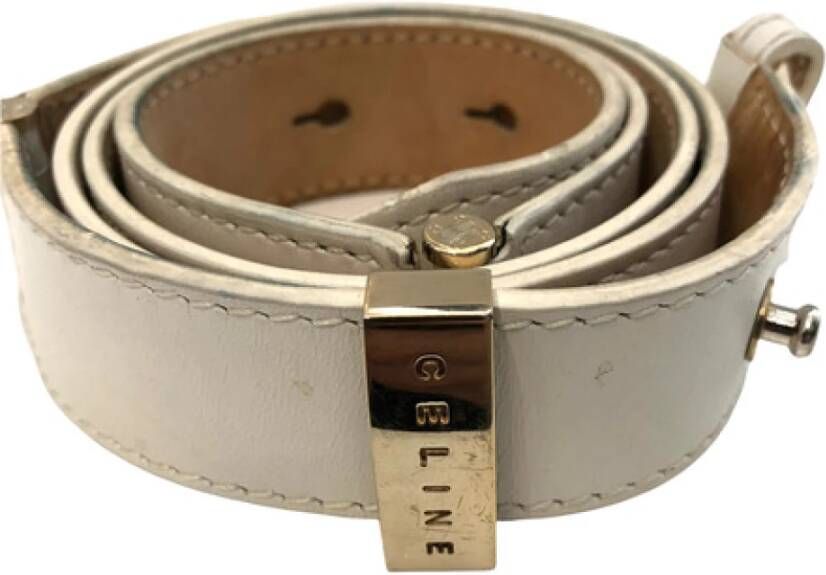 Celine Vintage Pre-owned Ceinture Beige Dames