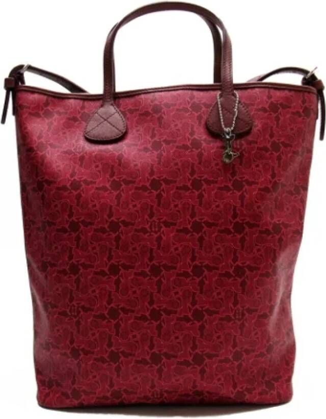 Celine Vintage Pre-owned Coated canvas celine-bags Rood Dames