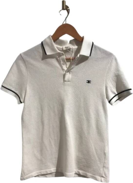 Celine Vintage Pre-owned Cotton tops White Dames