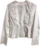 Celine Vintage Pre-owned Cotton tops White Dames - Thumbnail 1