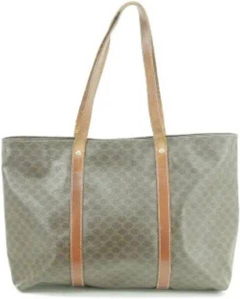 Celine Vintage Pre-owned Draagtas Grijs Dames