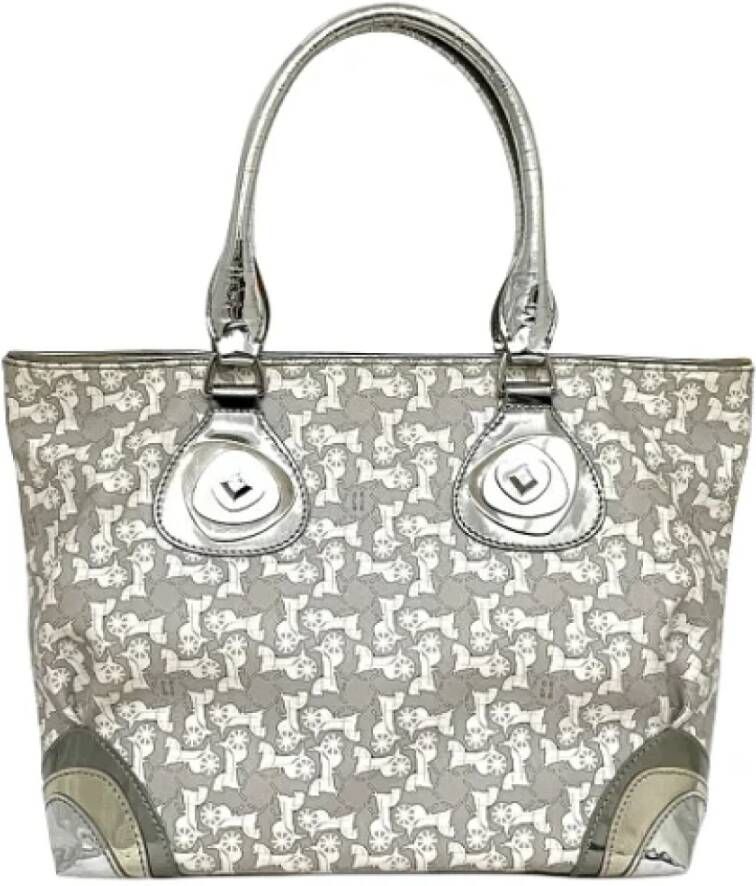Celine Vintage Pre-owned Draagtas Grijs Dames