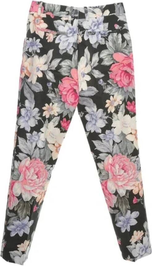 Celine Vintage Pre-owned Fabric bottoms Meerkleurig Dames