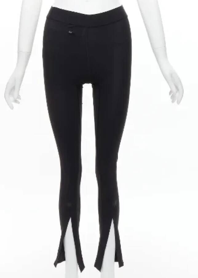 Celine Vintage Pre-owned Fabric bottoms Zwart Dames