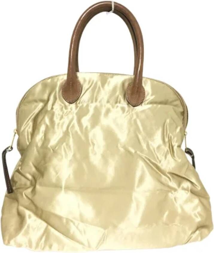 Celine Vintage Pre-owned Fabric celine-bags Beige Dames
