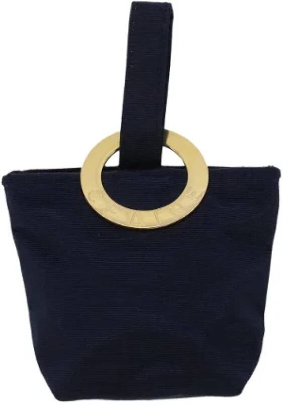 Celine Vintage Pre-owned Fabric celine-bags Blauw Dames