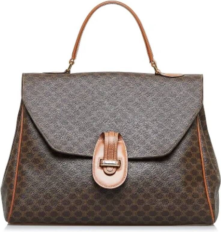 Celine Vintage Pre-owned Fabric celine-bags Bruin Dames