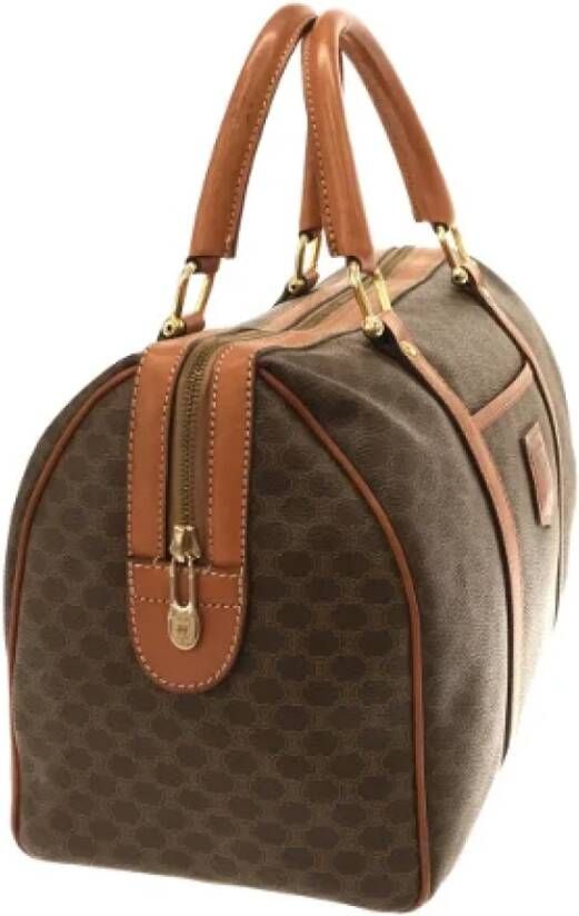 Celine Vintage Pre-owned Fabric handbags Bruin Dames