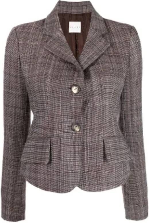 Celine Vintage Pre-owned Fabric outerwear Bruin Dames