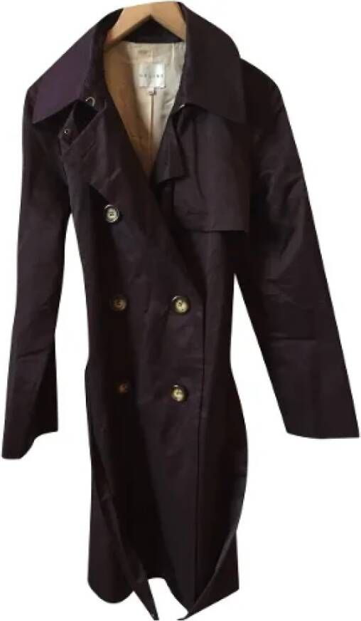 Celine Vintage Pre-owned Fabric outerwear Purple Dames