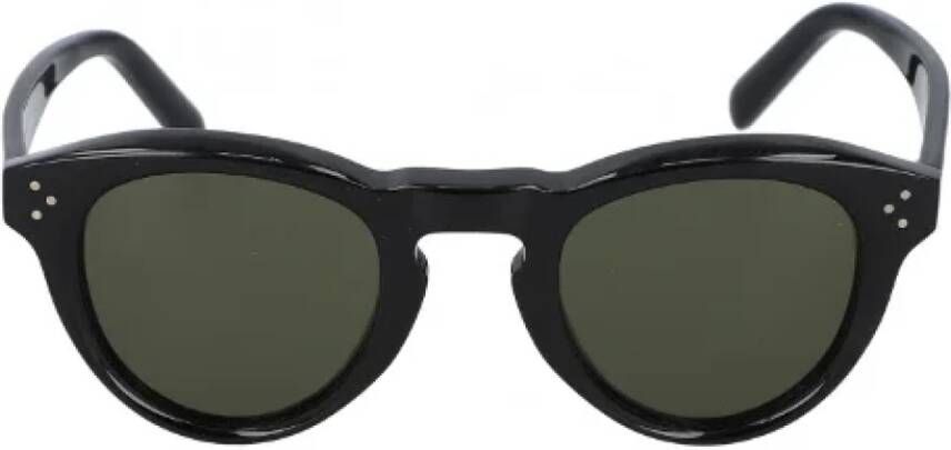 Celine Vintage Pre-owned Fabric sunglasses Zwart Dames