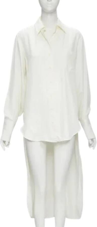 Celine Vintage Pre-owned Fabric tops Wit Dames