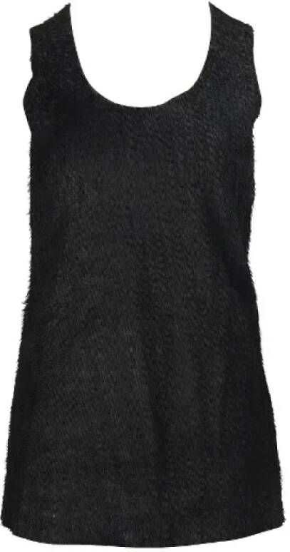 Celine Vintage Pre-owned Fabric tops Zwart Dames