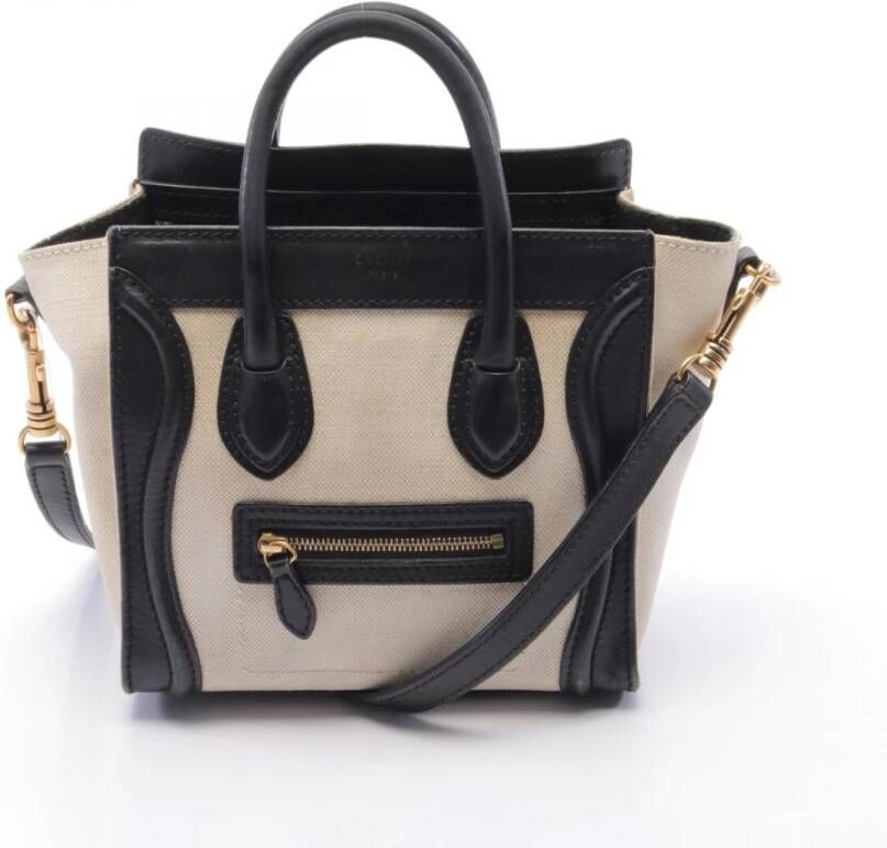 Celine Vintage Pre-owned Handbags Beige Dames