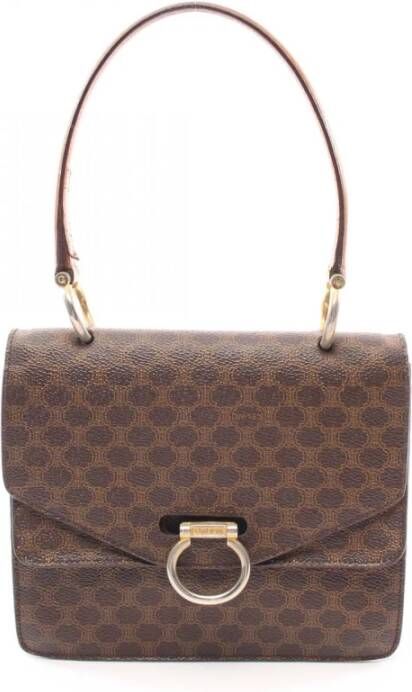 Celine Vintage Pre-owned Handbags Bruin Dames