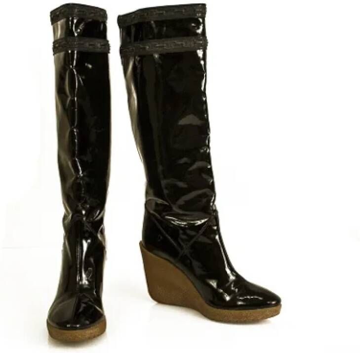 Celine Vintage Pre-owned Laarzen Zwart Dames