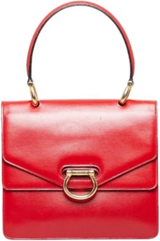 Celine Vintage Pre-owned Leather celine-bags Rood Dames