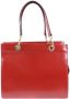 Celine Vintage Pre-owned Leather celine-bags Rood Dames - Thumbnail 1