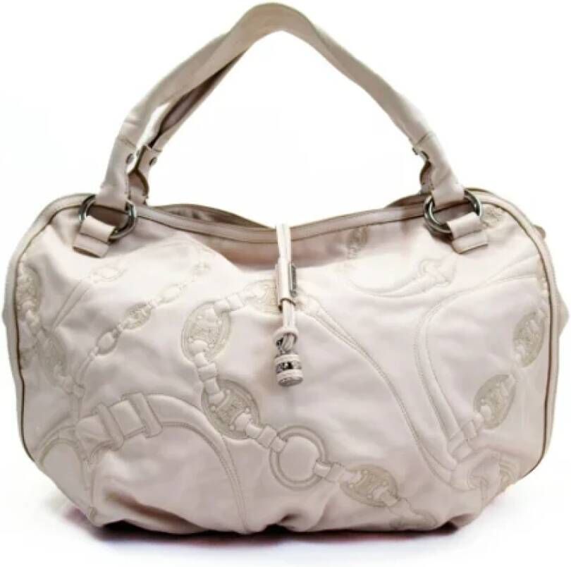Celine Vintage Pre-owned Leather celine-bags Roze Dames