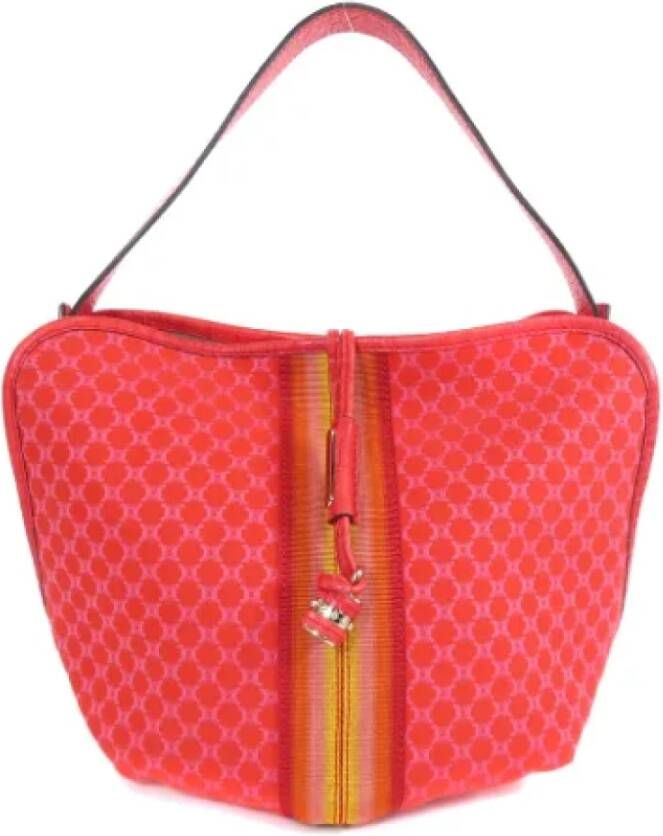 Celine Vintage Pre-owned Leather celine-bags Roze Dames