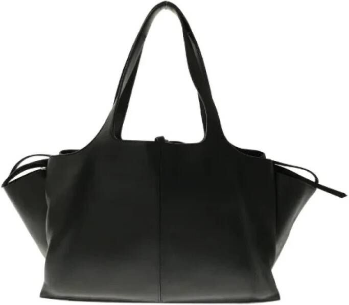 Celine Vintage Pre-owned Leather celine-bags Zwart Dames