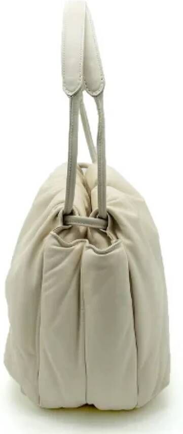 Celine Vintage Pre-owned Leather totes White Dames