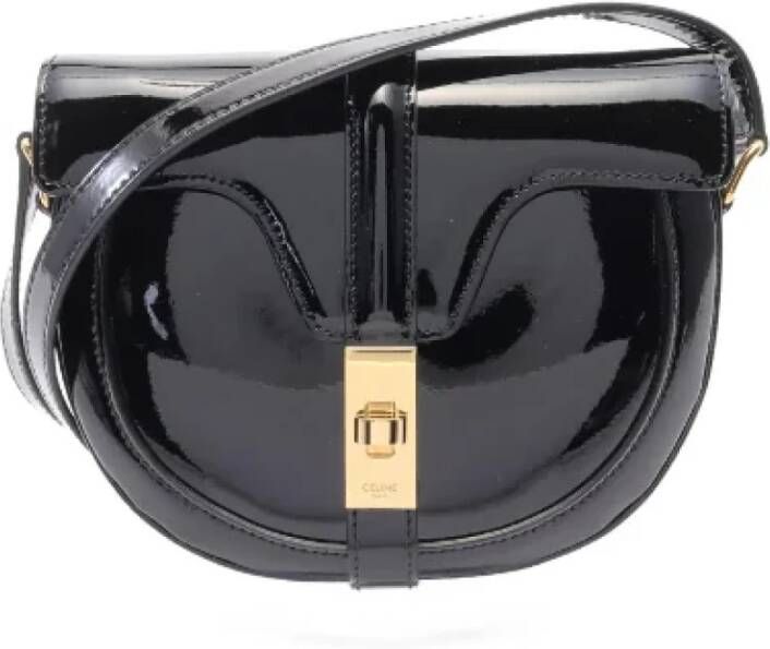 Celine Vintage Pre-owned Plastic celine-bags Zwart Dames