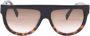 Celine Vintage Pre-owned Plastic sunglasses Bruin Dames - Thumbnail 1
