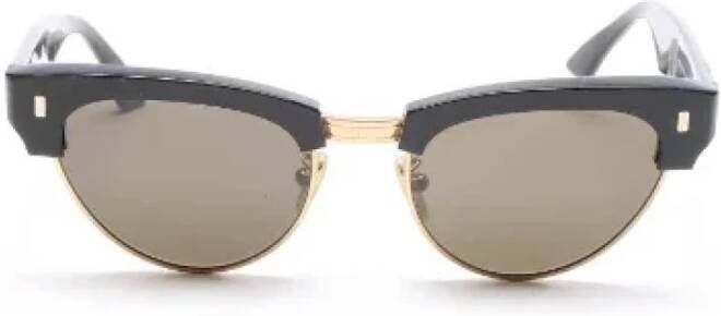 Celine Vintage Pre-owned Plastic sunglasses Zwart Dames