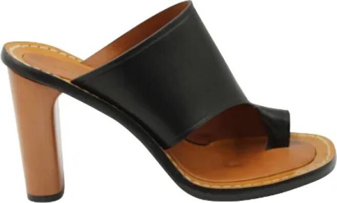Celine Vintage Pre-owned Sandalen Zwart Dames