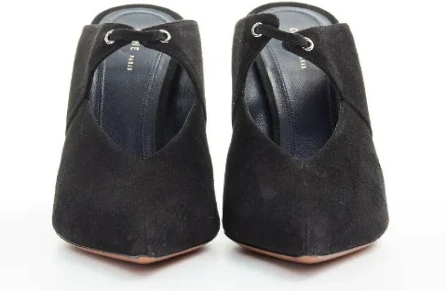 Celine Vintage Pre-owned Sandalen Zwart Dames